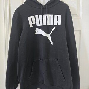 PUMA Men's Essential Big Hoodie /Sweatshirt 2XLT (Black)